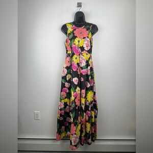 Johnny Was Women Cassia Floral Maxi Dress Size XS